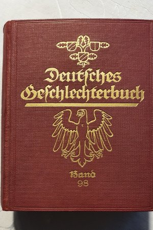 Hessisches Geschlechterbuch Band 11