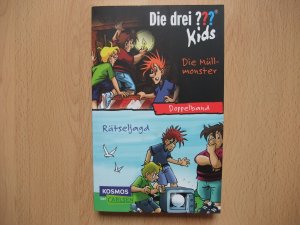 gebrauchtes Buch – Pfeiffer, Boris; Blanck – Die drei ??? Kids: Die Müllmonster / Rätseljagd (Doppelband)