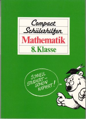 gebrauchtes Buch – Manfred Hoffmann – Mathematik 8.Klasse - Schülerhilfen