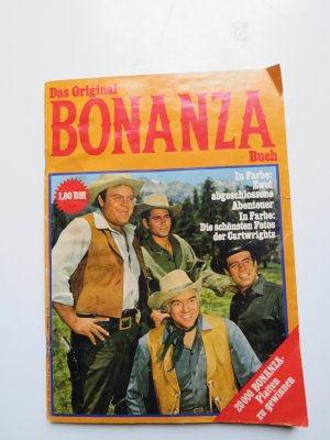 gebrauchtes Buch – Das Original Bonanza Buch. zwei abgeschlossene Abenteuer, die schönsten Fotos der Cartwrights (=Sonderheft der Bild und Funk)