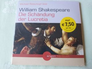 neues Hörbuch – William Shakespeare – Die Schändung der Lucretia