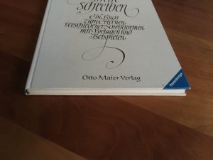 gebrauchtes Buch – Burla, Sabine; Vollmer – Schrift schreiben