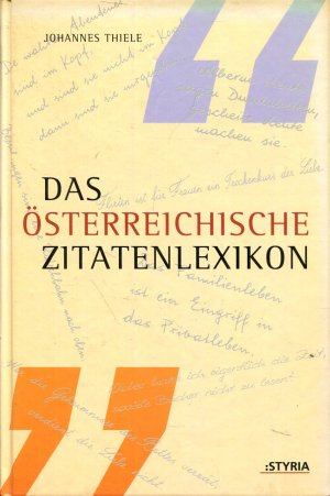 Das österreichische Zitatenlexikon