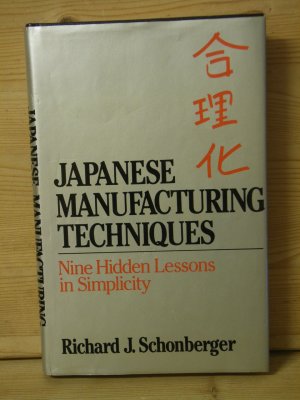 "japanese manufacturing techniques"