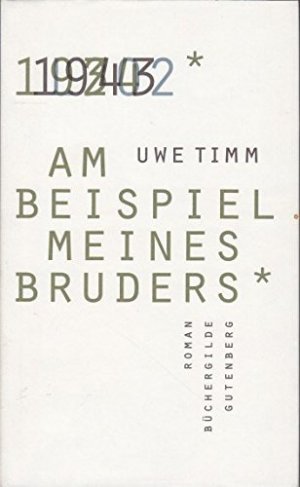 Am Beispiel Meines Bruders Uwe Timm Buch Gebraucht Kaufen A02plgvd01zzt