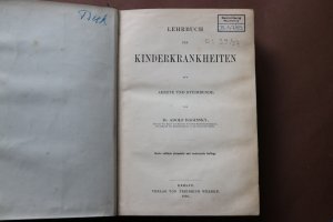 Lehrbuch der Kinderkrankheiten für Aerzte und Studirende