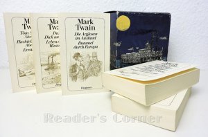 Gesammelte Werke in fünf Bänden. 1 Tom Sawyer; Huckeberry Finn; Erzählungen. 2 Durch Dick und Dünn; Leben auf dem Mississippi. 3 Die Arglosen im Ausland […]