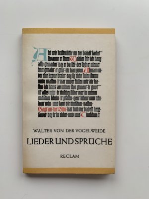 Lieder und Sprüche