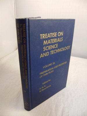 gebrauchtes Buch – Treatise on Materials Science and Technology, Vol. 24