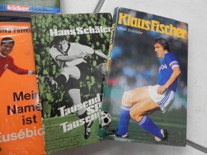 gebrauchtes Buch – Copress und Kicker -Diverse Autoren- – 9 Bände Konvolut Sammlung Copress/Kicker Fußball-Bücher Sportbiografien *SELTEN*