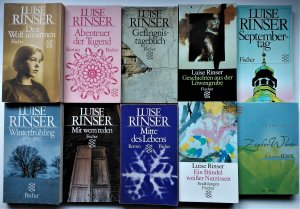 Konvolut: 17x Luise Rinser - Den Wolf umarmen / Abenteuer der Tugend / Gefängnistagebuch / Geschichten aus der Löwengrube / Septembertag / Winterfrühling […]