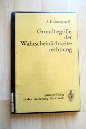 Grundbegriffe der Wahrscheinlichkeitsrechnung