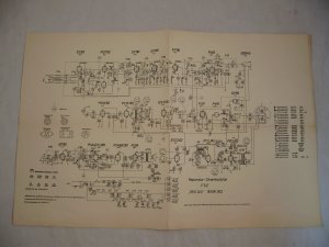 antiquarisches Buch – Reparatur-Stromlaufplan FSE "IRIS 12A" 16 GW 302 aus der DDR