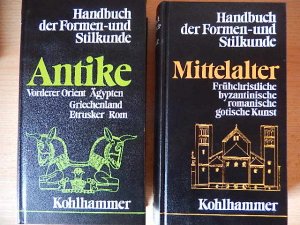 Handbuch der Formen- und Stilkunde: Antike und Mittelalter (2x Bücher)