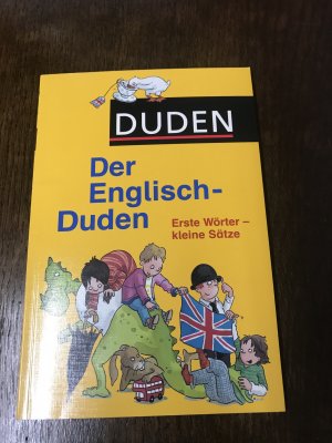 gebrauchtes Buch – Ute Müller-Wolfgangel – Der Englisch-Duden. Erste Wörter - kleine Sätze. Vor- und Grundschule.