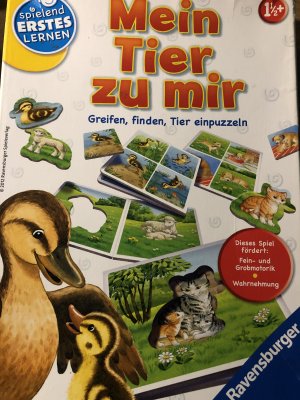 Mein Tier zu mir | Greifen, finden und Tier einpuzzeln. Ab 18 Monate | Spiel | Deutsch | 2012