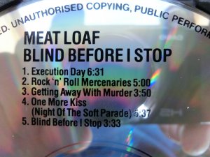 gebrauchter Tonträger – Meat Loaf – Blind Before I Stop