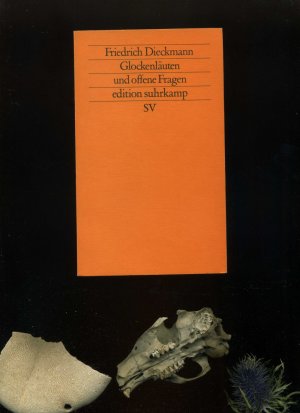 gebrauchtes Buch – Friedrich Dieckmann – Glockenläuten und offene Fragen.