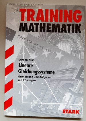 gebrauchtes Buch – Jürgen Krah – Training Mathematik Mittelstufe / Lineare Gleichungssysteme