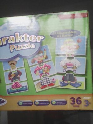 gebrauchtes Spiel – Charakter puzzle