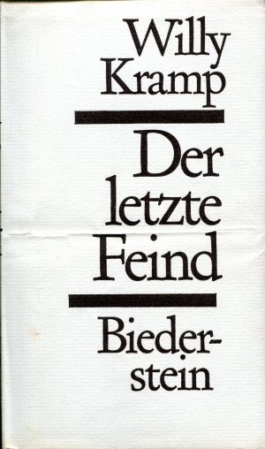 antiquarisches Buch – Willy Kramp – Der letzte Feind