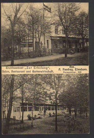 gebrauchtes Buch – 33502 Elmshorn Gastwirtschaft zur Erholung - Gelaufen 1912