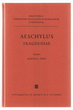 Aeschyli tragoediae cum incerti poetae Prometheo