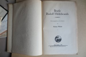 antiquarisches Buch – Wocke, Helmut - Beilage: Rudolf Hildebrand: Wilhelm Grimm – Briefe Rudolf Hildebrands -