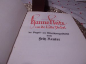 Hanne Nüte, 1. Buch der Rudolfinischen Drucke