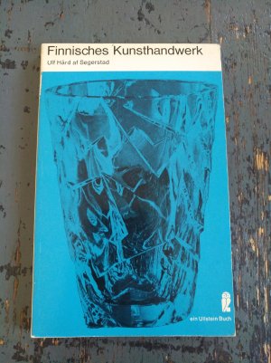 antiquarisches Buch – Ulf Hard af Segerstad – Finnisches Kunsthandwerk