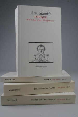 Bargfelder Ausgabe Werkgruppe III: Essays und Biographisches (4 Bände) Fouqué und einige seiner Zeitgenossen; Sitara und der Weg dorthin; Essays und Aufsätze […]