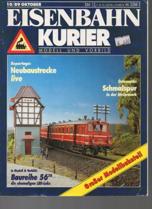 gebrauchtes Buch – b1560 Eisenbahn-Kurier 10 / 89. 120 Seiten. Gebrauchsspuren