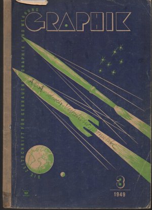 gebrauchtes Buch – b1627 Graphik Nr. 3/ 1949 Die Zeitschrift für Gebrauchsgraphik und Werbung Seiten 94 bis 140. Softcover. Stuttgart, Verlag Maiwald, 1949. Gebrauchsspuren.