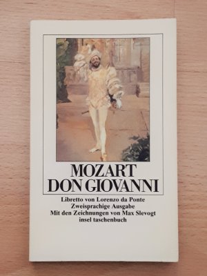 Mozart: Don Giovanni ~ Libretto von Lorenzo da Ponte ~ Zweisprachige Ausgabe