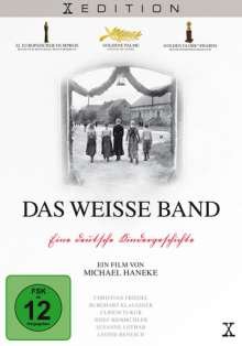 gebrauchter Film – Michael Haneke – Das weisse Band. Eine deutsche Kindergeschichte. Ein Film von Michael Haneke. Deutschland 2009. Auszeichnungen: 22. Europäischer Filmpreis/Goldene Palme Cannes/Golden Globe