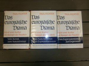 Das europäische Drama. 3 Bände 1956 EA!
