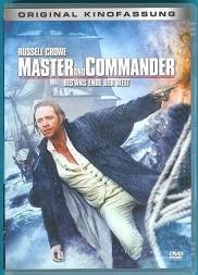 gebrauchter Film – Peter Weir – Master & Commander -  Bis ans Ende der Welt (mit Russell Crowe). Ein Film von Peter Weir. USA 2003