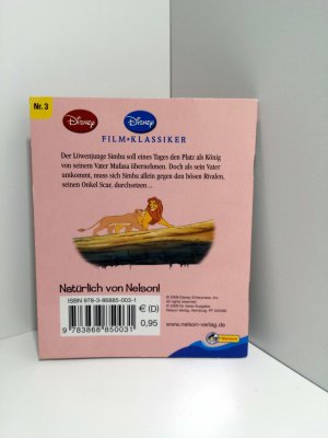 gebrauchtes Buch – Disney – Nelson Mini-Buch - Disney Filmklassiker Nr. 4: Der König der Löwen.