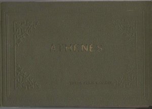 b0293, Athènes . Album mit 30 Abbild. Ca. 1900. Edition Fallis & Cotzias. 23 x 15,5 x 1 cm.