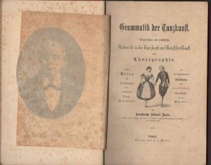 b0515 ZORN Friedrich Albert - Grammatik der Tanzkunst. Theoretischer und praktischer Unterricht in der Tanzkunst und Tanzschreibkunst oder Choreographie […]