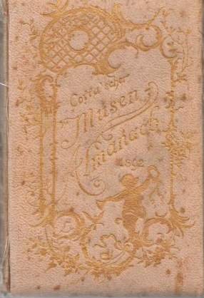 b1010 Cotta`scher Musen-Almanach für das Jahr 1892