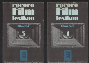 b1194 Rororo Film Lexikon, von: Bawden, Liz-Anne. Band 1. Filme (A-J), Band 2. Film (K-S), Band 3. Film (T-Z), Band 4. Personen (A-G), Band 5. Personen (H-Q), Band 6. Personen. Rowohlt Verlag. 1978