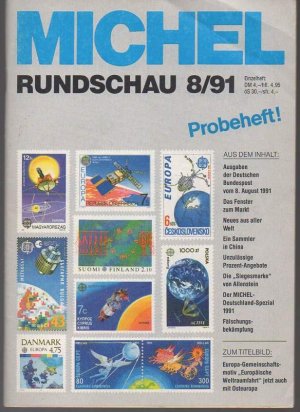 b1549 Michel Rundschau 1992 Heft 1 bis 12