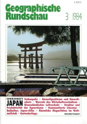 gebrauchtes Buch – Geographische Fachzeitschrift – Geographische Rundschau - Sonderheft JAPAN - Nr. 3/1984