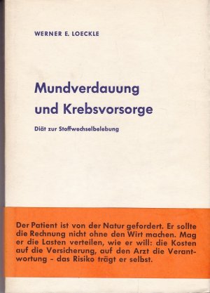 Mundverdauung und Krebsvorsorge - Diät zur Stoffwechselbelebung