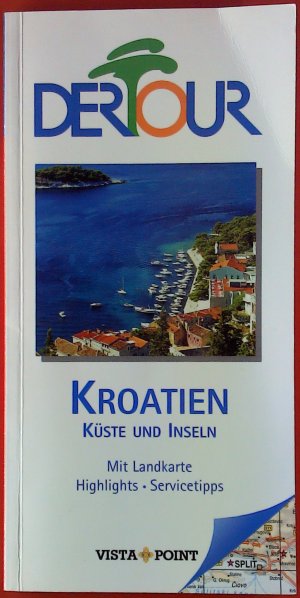 Kroatien. Küste und Inseln. Mit Landkarte.