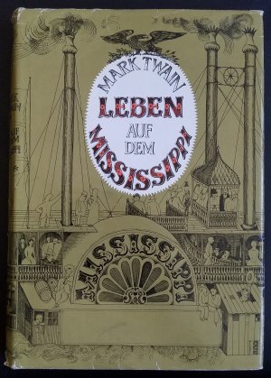 antiquarisches Buch – Mark Twain – Leben auf dem Mississippi