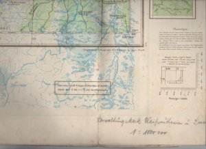 R240 Karte: Belyje Kresty. (Russland) 2 Sonderausgabe IV.41. Nur für Dienstgebrauch.