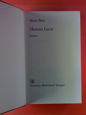 Mamma Lucia. Roman.