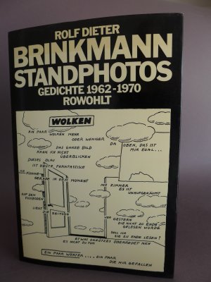 Standphotos. Gedichte 1962 - 1970. Tadellose Erstausgabe